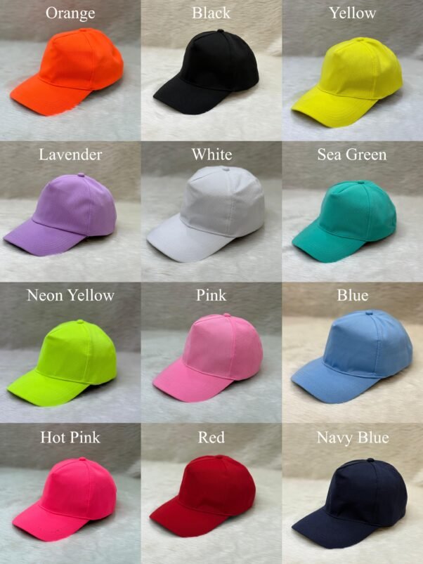 customized cap colours