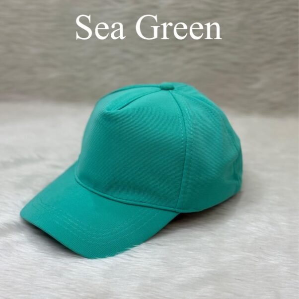 sea green customized cap