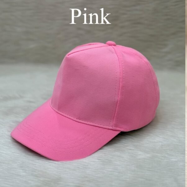 Pink customized cap