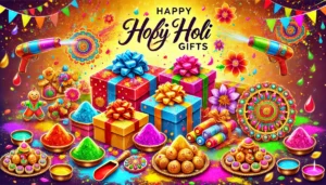 Happy Holi Wishes - Vibrant Holi Festival Poster