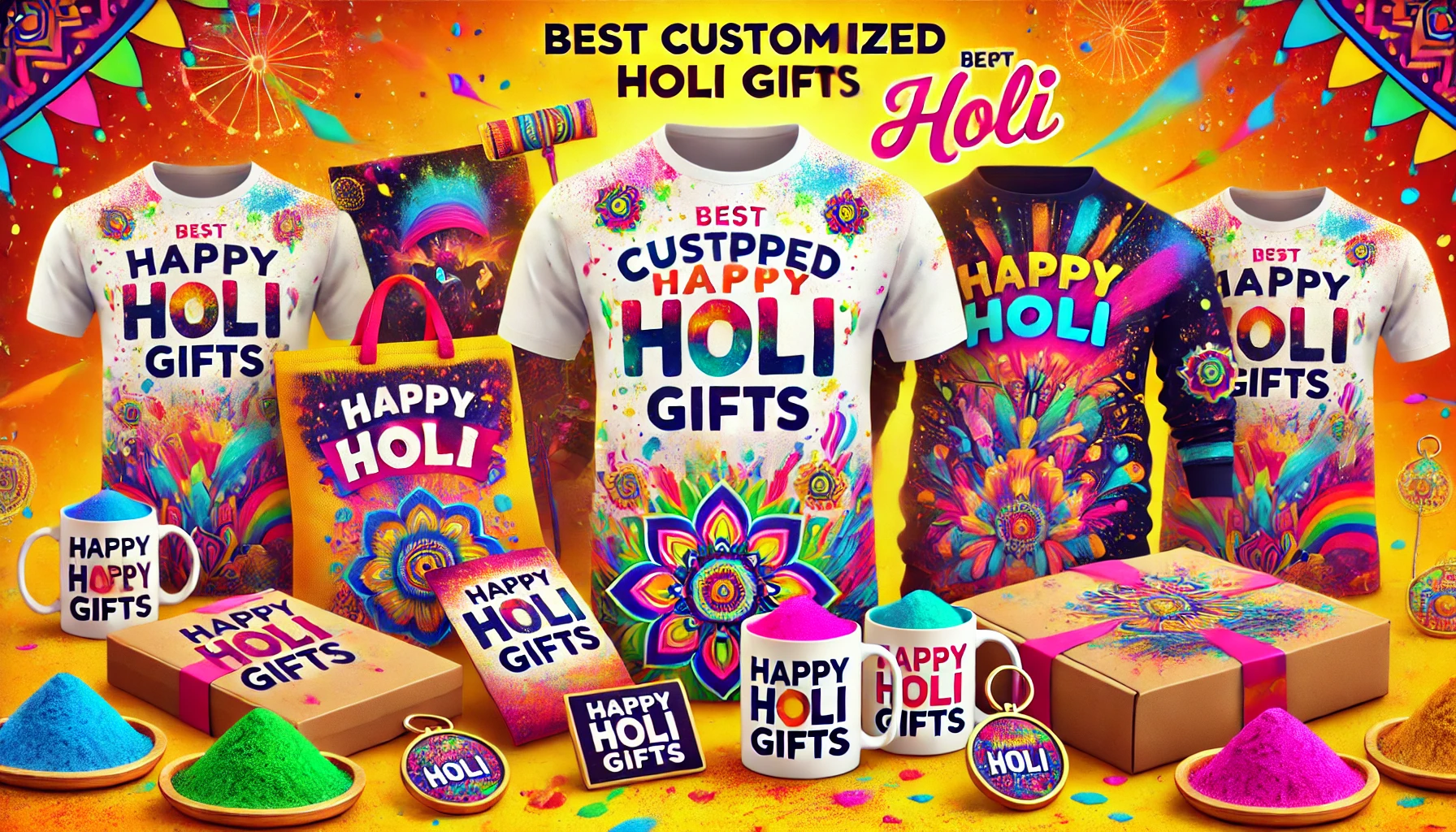 Read more about the article Best Customize Happy Holi Gifts
