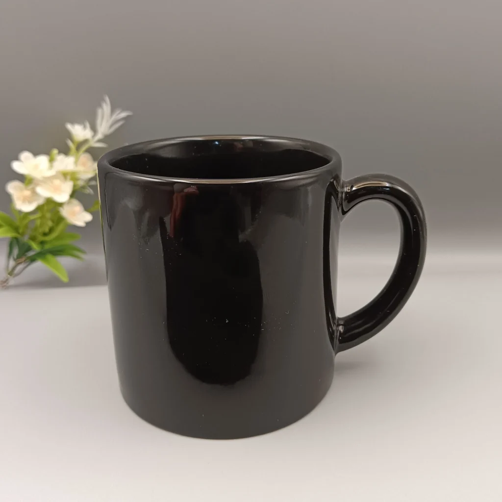 Black Custom Tea Cups