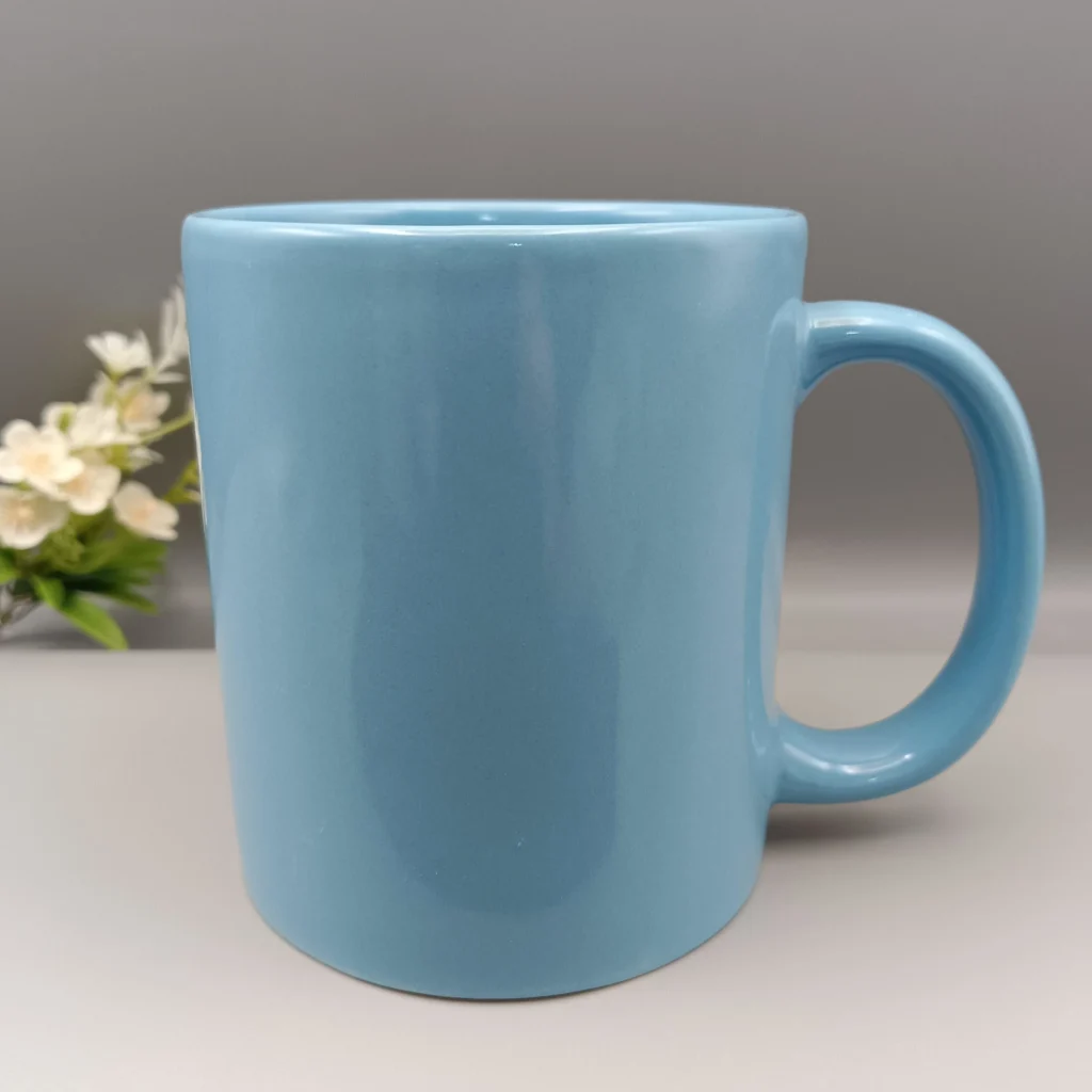 Blue Custom Tea Cups