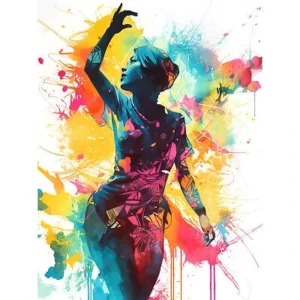 Happy Holi Wishes - Vibrant Holi Festival Poster