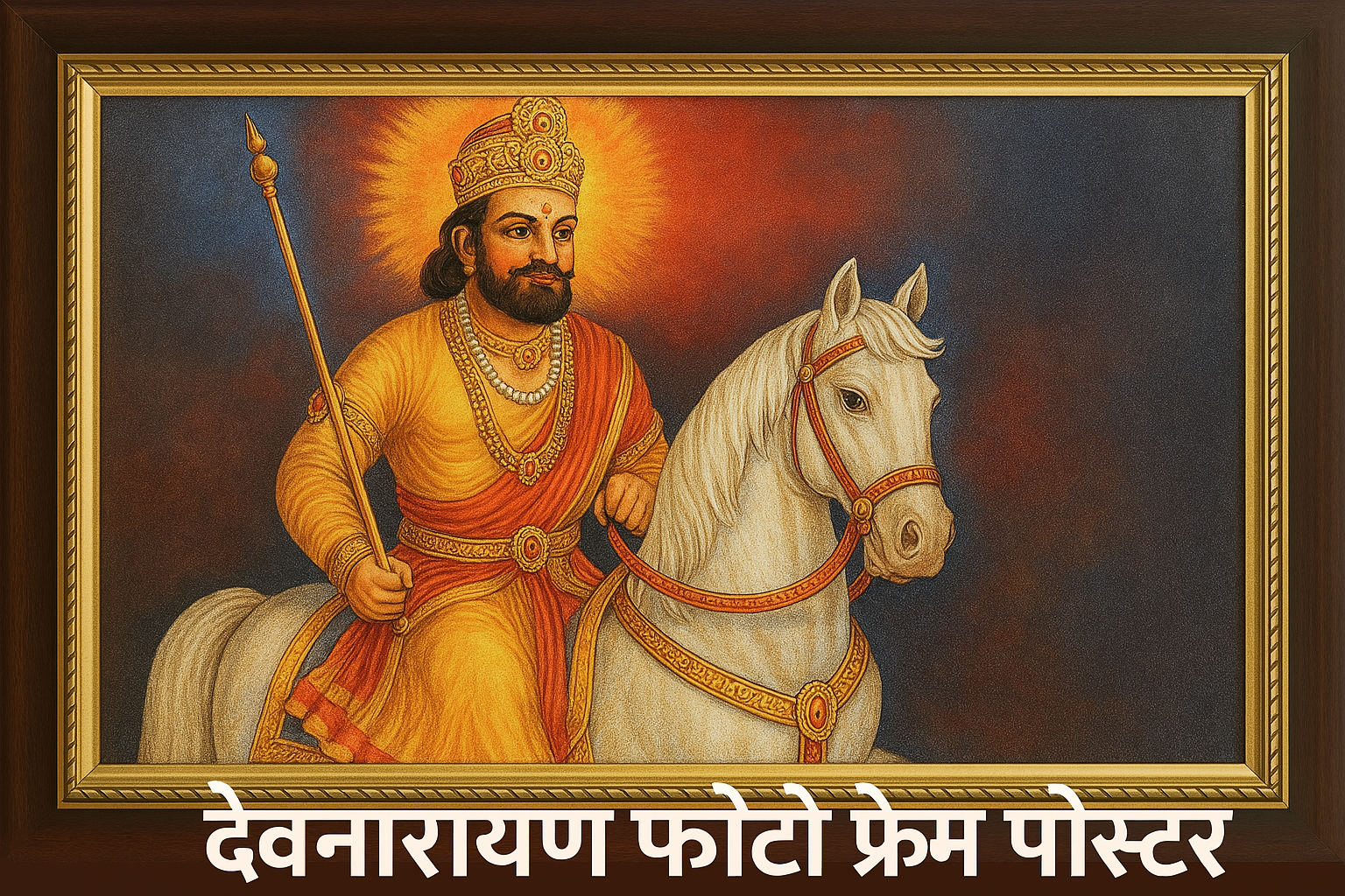 Read more about the article देवनारायण फोटो फ्रेम पोस्टर – अब अपने घर में लाएं शुभता और संस्कृति