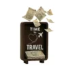 Customized Suitcase Piggy Bank – Travel-themed Money Saving Box