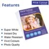 High Glossy Inkjet Photo Paper A3 180 GSM Pack of 50 Sheets