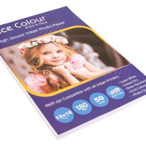High Glossy Inkjet Photo Paper 12x18in 180 GSM 50 Sheets