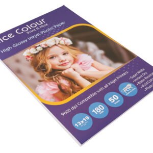 High Glossy Inkjet Photo Paper 13×19 Inch 180GSM 50 Sheet