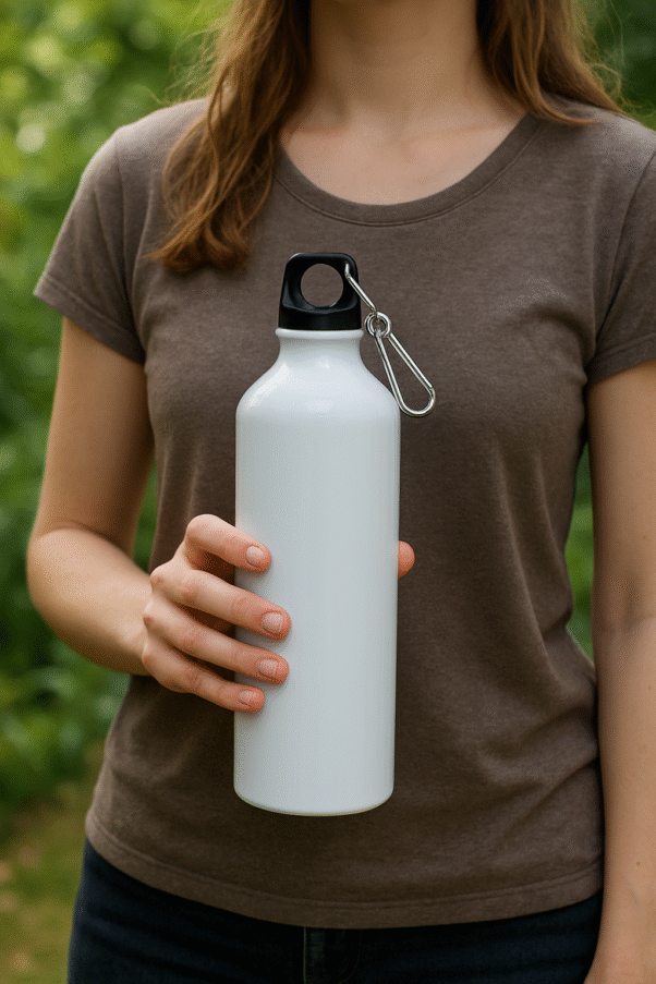 A vibrant green Dino Theme Kids Sipper Bottle featuring playful dinosaur illustrations and a convenient spill-proof straw lid.
