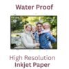 RC Satin Matt Inkjet Photo Paper 12x18 Inch 265 GSM 9600 DPI 50 Sheets Water Proof