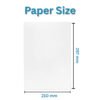 RC Inkjet Photo Paper A4 9600 DPI Water Proof 20 Sheets
