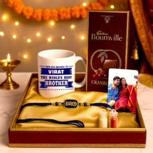 Rakhi and Chocolate Combo