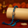 Strengthen your sibling bond this Raksha Bandhan with a Rakhi as unique as your relationship. Our Designer Rakhi blends traditional sentiment with contemporary artistry, creating a memorable token of love.