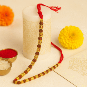 Rudraksha Rakhi for Brother