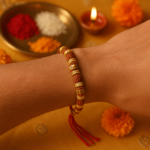 Rudraksha Rakhi for Brother