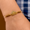 Personalized Bhai Charm Rakhi 3 Personalized Bhai Charm Rakhi.