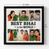 Best Bhai in the World Photo Frame