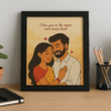 Customized Ghibli Photo Frame | Personalized Studio Ghibli Art | Printitnice