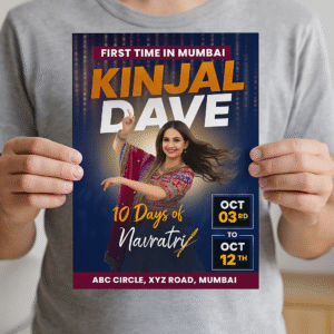 Navratri 2025 dates & colors guide + Garba wristbands & event essentials 2 Brochure Printing India – Custom Business & Event Brochures