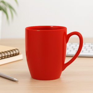 Printed Red Coral Mug