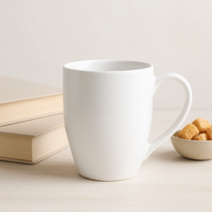 Printed Coral White Mug
