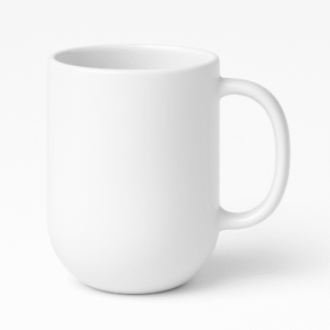 Custom White ceramic coffee mug