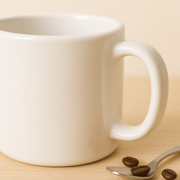 Personalized Name Coffee Mug, perfect for adding a personalized name or design.
