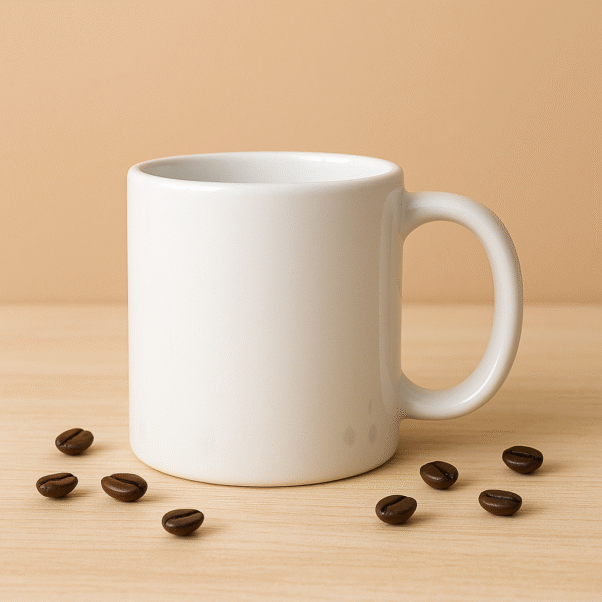 Personalized Name Coffee Mug, perfect for adding a personalized name or design.