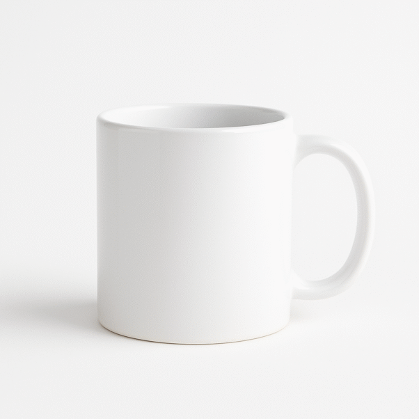 Personalized Name Coffee Mug, perfect for adding a personalized name or design.
