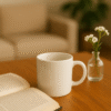 Personalized Name Coffee Mug, perfect for adding a personalized name or design.