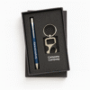Personalized Pen And Keychain Set with Custom Engraving