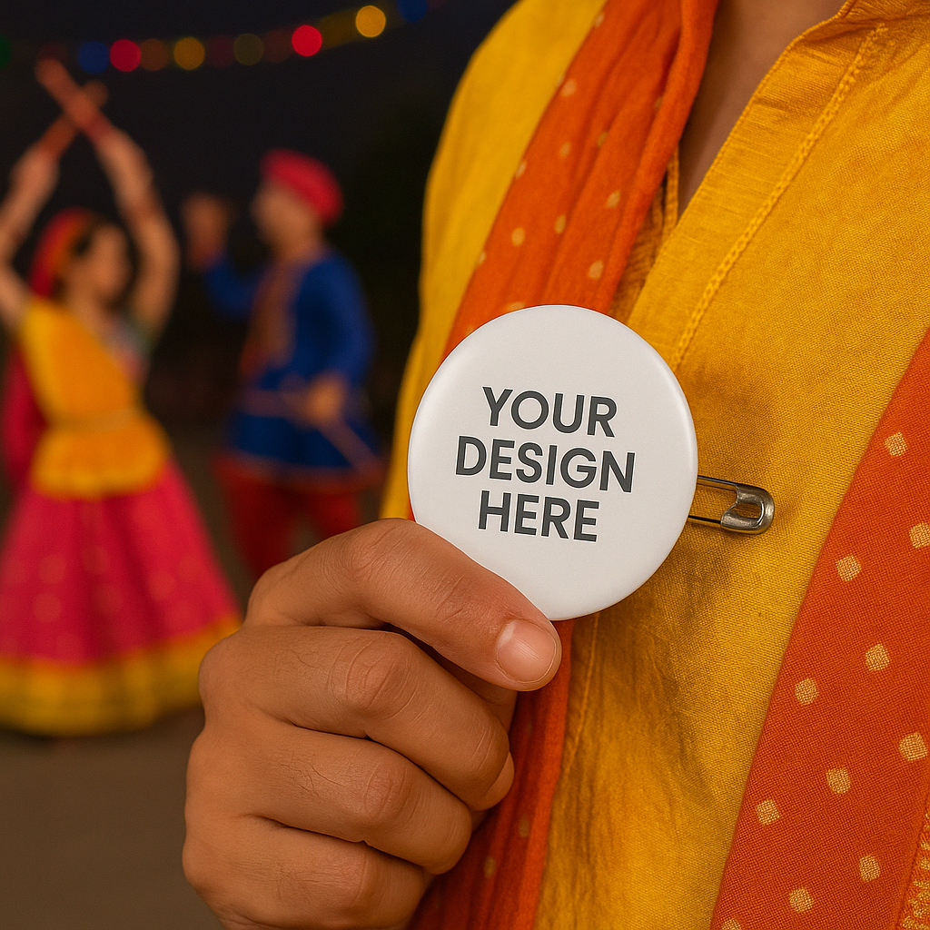 Navratri Badges for Garba and Dandiya Night Events