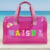 Personalized Jelly Duffle Bag 2 Personalized Jelly Duffle Bag