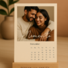 Personalized Photo Desk Calendar with Custom Photos