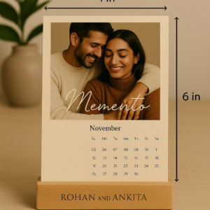 Personalized Photo Desk Calendar