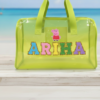 Personalized Jelly Duffle Bag 5 Personalized Jelly Duffle Bag - Yellow