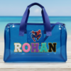 Personalized Jelly Duffle Bag 4 Personalized Jelly Duffle Bag - Blue