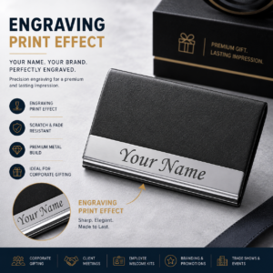 Business Card Holder Corporate Gift | Matched Desk Accessory Set | PrintItNice
