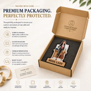 Caricature Gift for Boss Corporate | 100% Hand-Drawn Art | PrintItNice