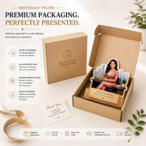 Custom Shape Caricature Gift Corporate | Custom Themed Shape Cut | PrintItNice