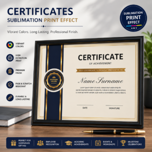 Corporate Certificate Printing India | Individually Named Printing | PrintItNice