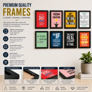 Custom Design Frame A4 Corporate | Fully Custom Layout | PrintItNice