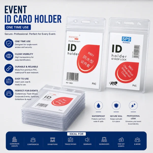 Event ID Card One Time Use | Fast Event Turnaround | PrintItNice