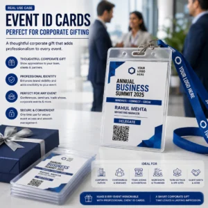 Event ID Card One Time Use | Fast Event Turnaround | PrintItNice