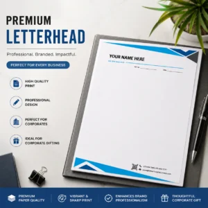 Corporate Letterhead Printing India | Custom Paper Stock Option | PrintItNice
