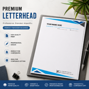 Corporate Letterhead Printing India | Custom Paper Stock Option | PrintItNice