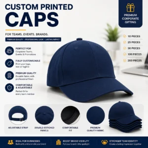 Custom Logo Caps Corporate Gifting | Embroidery or Screen Print | PrintItNice
