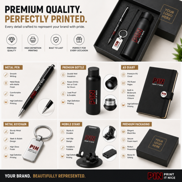 Standard Employee Joining Kit | Standard-Tier Everyday Bundle | PrintItNice