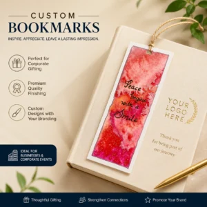 Custom Bookmarks Printing Corporate | Low-Cost Hamper Filler | PrintItNice
